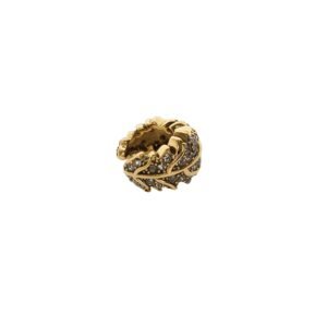 Piercing Folhagem Cravejado - Morena Canela