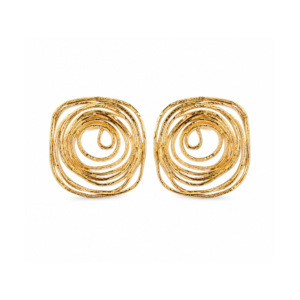 Brinco Espiral Dourado - Gio Bernardes - Imagem 1