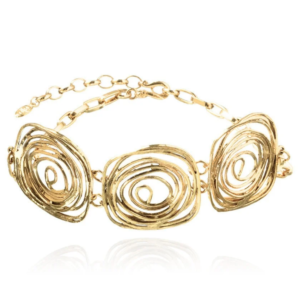 Colar Espiral Dourado - Gio Bernardes - Imagem 1