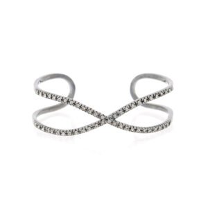 Bracelete X Line Mini Prata Boho - Hector Albertazzi - Imagem 1