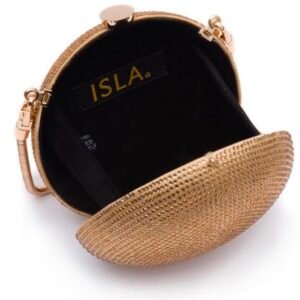 MINI ESFERA CRISTAIS OURO - isla - Imagem 3