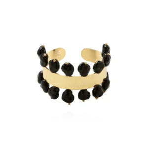 Bracelete Cascalho Preto - Gio Bernardes - Imagem 1