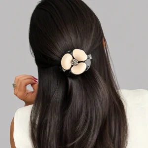 Presilha Camélia Acetato Bicolor - Imagem 2