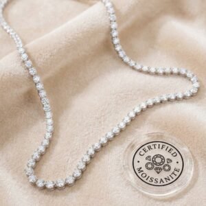 Colar Riviera Moissanite 2,75mm / 40cm / 8.11 CT - Imagem 1