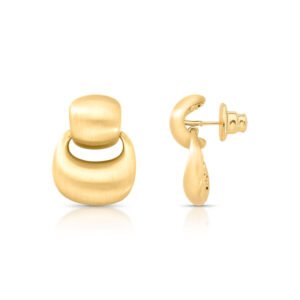 Brinco Fosco Dourado