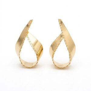 Brinco Curva Dourado - Palone - Imagem 1